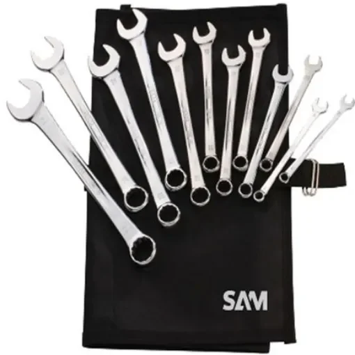 SAM 50A-TRJ14 Series 14-Piece Combination Spanner Set, 8 mm, 9 mm, 10 mm, 11 mm, 12 mm, 13 mm, 14 mm, 15 mm, 16 mm, 17 product image