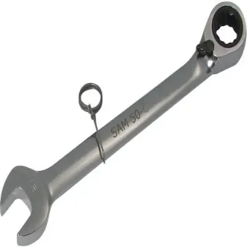SAM Ratchet Combination Spanner, 417.5 mm Overall, 32mm Jaw Capacity - 50-C-32-FME product image