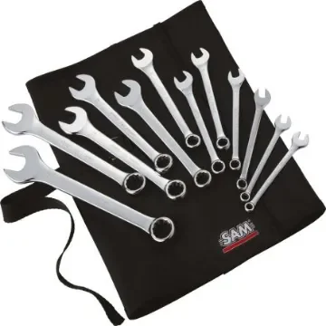 SAM 50-TR12 Series 12-Piece Combination Spanner Set, 8 mm, 9 mm, 10 mm, 11 mm, 12 mm, 13 mm, 14 mm, 16 mm, 17 mm, 19 product image