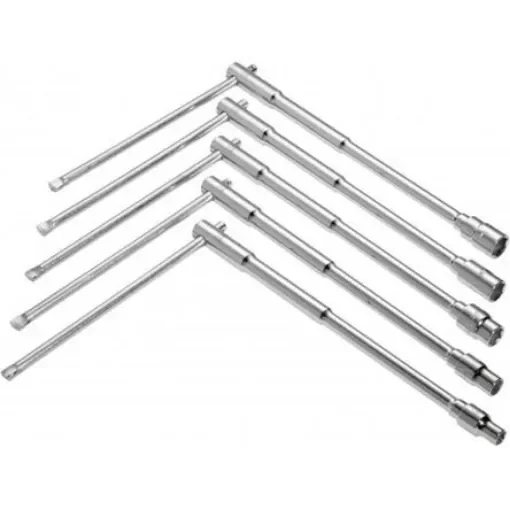 SAM 63-BT-J5 8 mm, 10 mm, 12 mm, 13 mm, 14 mm Hex Socket Wrench with T-Handle Handle product image