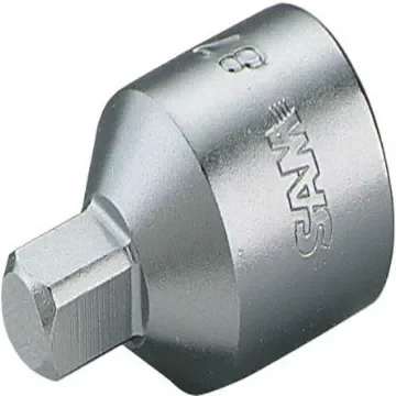 SAM 1/2 in Drive 13mm Standard Socket, Square, 13.1 mm Overall Length - 871-9 product image