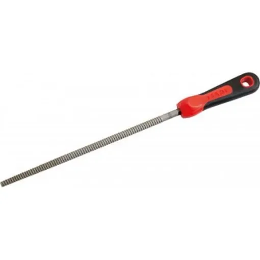 SAM 365mm, Rasp Cut, Round Engineers File With Soft-Grip Handle - BRR-25-ME product image