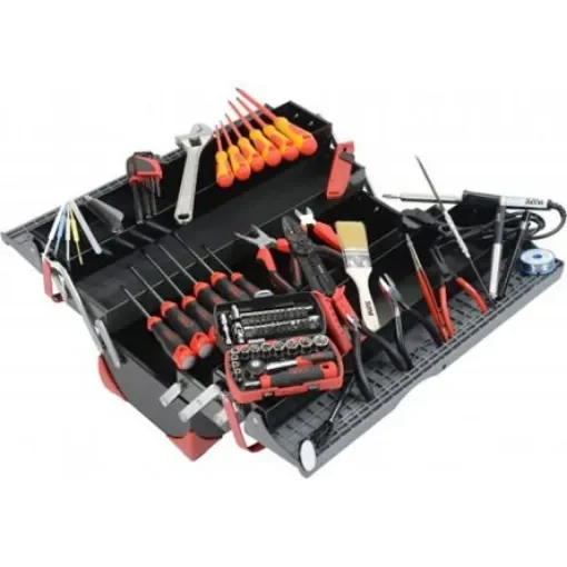 SAM 83 Piece Electro-Mechanical Kit Tool Kit with Box - CPP-83BOX product image