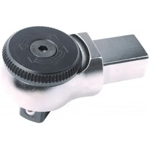 SAM DTC Series Reversible Ratchet Rectangular End Fitting, 14 x 18mm Insert, Chrome Finish - DTC-S-350 product image