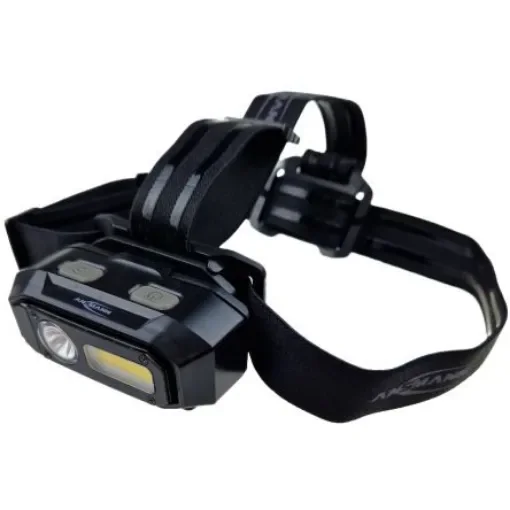Ansmann COB LED Head Torch 800 lm, 80 m Range - 1600-0501-520 product image