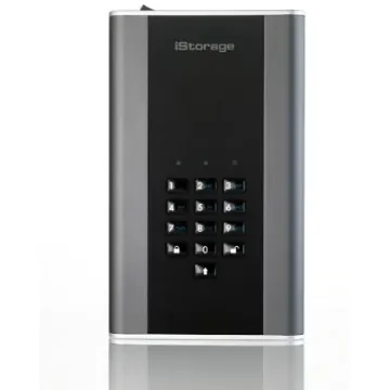 iStorage IS-DT2 20 TB External Hard Disk Drive - IS-DT2-256-20000-C-G product image