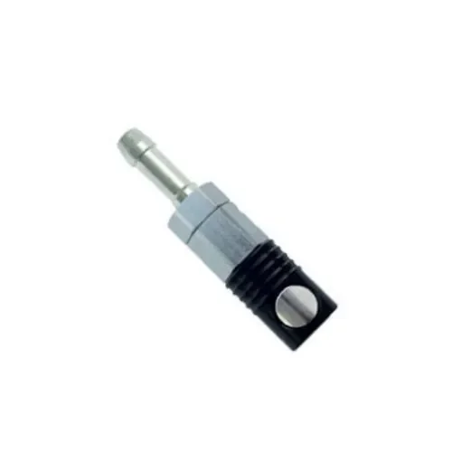 Legris Anodised Aluminium, Nickel Plated Brass Female Pneumatic Quick Connect Coupling, M6 x 1 Female Hose Barb - 18KPTF06APX product image
