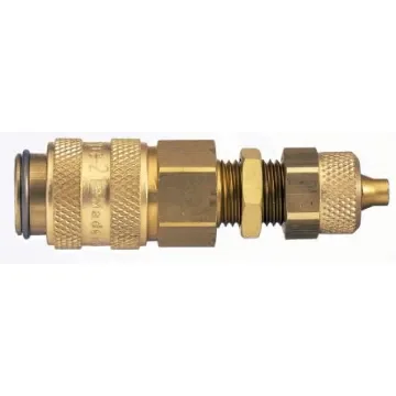 Legris Nickel Plated Brass Male Pneumatic Quick Connect Coupling, 16mm Male Thread - 21KAKS06MPN product image