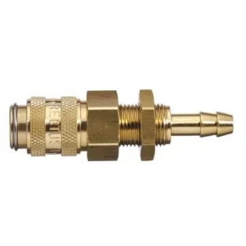Legris Nickel Plated Brass Female Pneumatic Quick Connect Coupling, 16mm Female Thread - 21KATS06MPN product image
