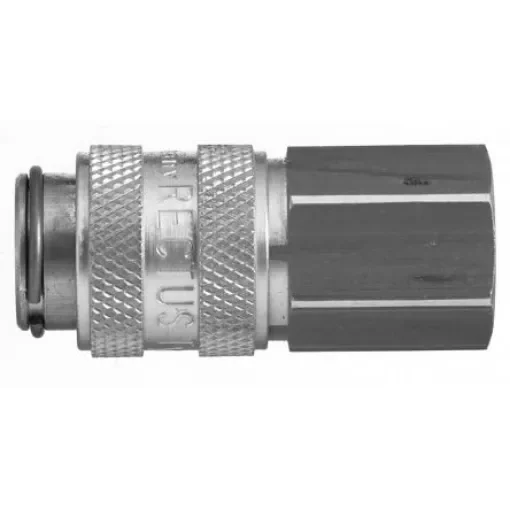 Legris Stainless Steel Female Pneumatic Quick Connect Coupling, 1/4 in Female 16mm Female Thread - 21KBIW13EVX product image