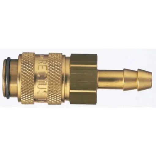 Legris Nickel Plated Brass Female Pneumatic Quick Connect Coupling, 16mm Female Thread - 21KBTF08MPN product image