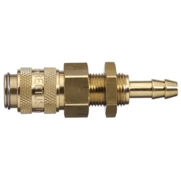Legris Nickel Plated Brass Female Pneumatic Quick Connect Coupling, 16mm Female Thread - 21KBTS08MPN product image
