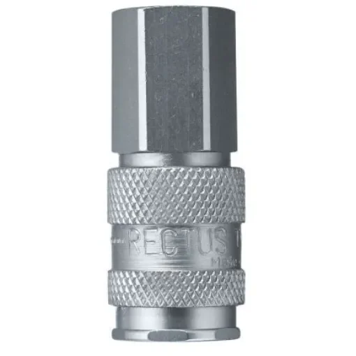 Legris Nickel Plated Brass Female Pneumatic Quick Connect Coupling, 3/8 in Female 23mm Female Thread - 23KAIW17MPN product image