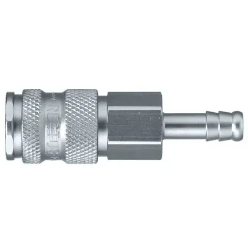 Legris Nickel Plated Brass Female, Male Pneumatic Quick Connect Coupling, 23mm Hose Barb - 25KATF13MPN product image