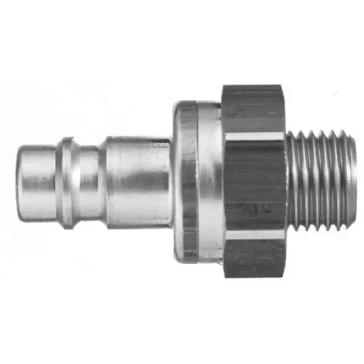 Legris Stainless Steel Male Pneumatic Quick Connect Coupling, BSPP 3/8 in Male Male Thread - 25SBAW17EVX product image