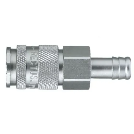 Legris Nickel Plated Brass Female, Male Pneumatic Quick Connect Coupling, 27mm Hose Barb - 27KATF13MPN product image
