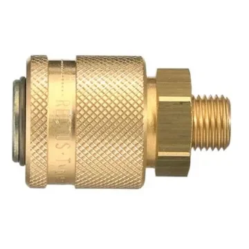 Legris Anodised Aluminium Female Pneumatic Quick Connect Coupling, BSPP 1/4 in Female 30mm Female Thread - 30KAIW13SPN product image