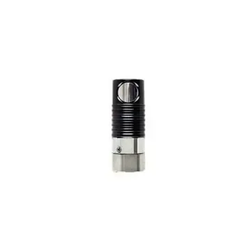 Legris Anodised Aluminium, Nickel Plated Brass Female Pneumatic Quick Connect Coupling, 3/8 in Female Female Thread - 84KPIW17APX product image