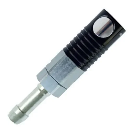 Legris Anodised Aluminium, Nickel Plated Brass Female Pneumatic Quick Connect Coupling, M10 x 1 Hose Barb - 84KPTF10APX product image