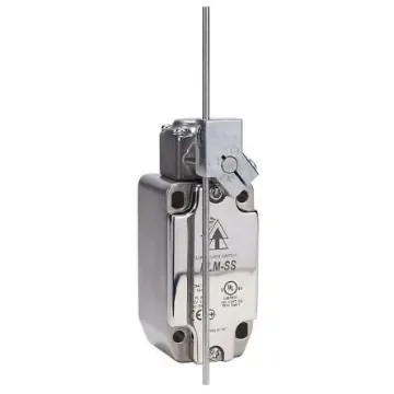IDEM HLM-SS Series Lever Safety Limit Switch, 2NC, 2NO, IP67, IP69K, 2NO/2NC, Stainless Steel Housing, 240V ac Max, 3A - 175251 product image