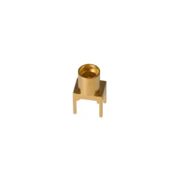 Huber+Suhner 96_MMP Series Socket Surface Mount Coaxial PCB Connector, 50O, Solder Termination, Straight Body - 96_MMPX-50-0-3/111_NM-1 product image
