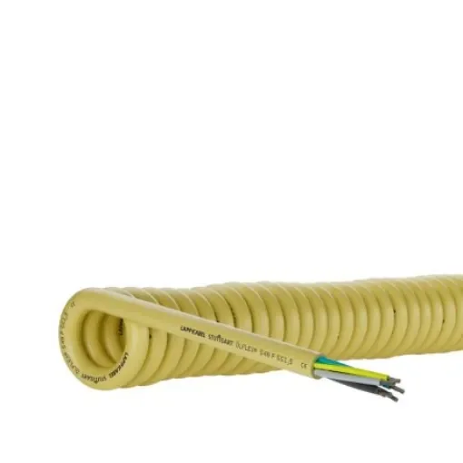 Lapp 73220 Control Cable, 7 Cores, 1 mm², Unscreened, 100m, Yellow Polyurethane Sheath, 17 AWG - 73220141 product image