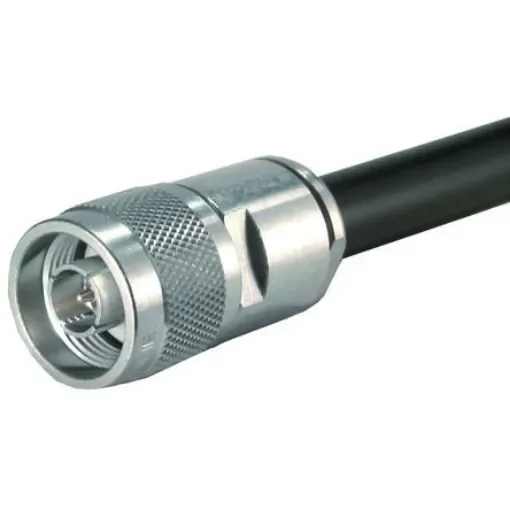 Huber+Suhner 11_N Series, Plug Cable Mount, IDC Circular Coaxial Connector, Crimp Termination, Straight Body - 11_N-50-7-5/133_NE product image