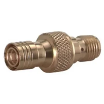 Huber+Suhner Straight Coaxial Adapter SMB Plug to SMA Socket 4GHz - 33_SMB-SMA-50-1/111_UE product image