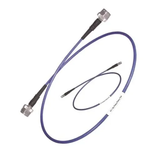 Huber+Suhner ST18 Series Male SMA to Male SMA, 2ft, Sucotest 18 Coaxial, Terminated - ST18/SMAm/SMAm/24in product image