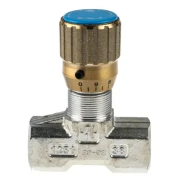 RS PRO Inline Mounting Hydraulic Flow Control Valve, BSP 3/8, 210bar, 30L/min - 2833997 product image