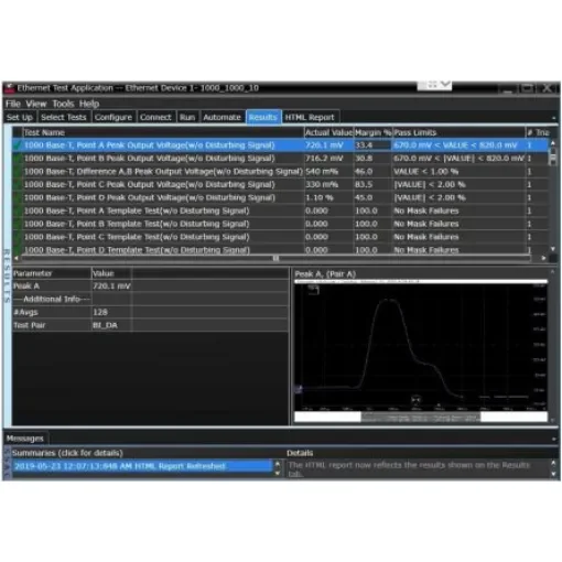 Oscilloscope Analysis Oscilloscope Software for Use with Infiniium Series - D9010ETHC product image