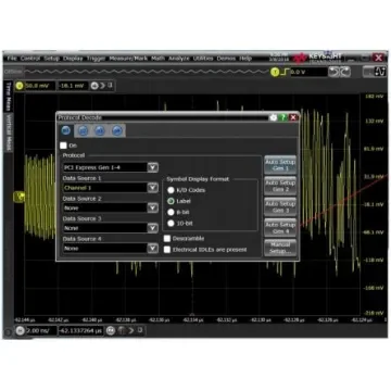 Oscilloscope Analysis Oscilloscope Software for Use with Infiniium Series - D9010PCIP product image