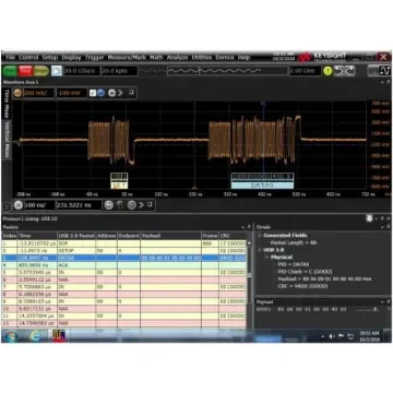 Oscilloscope Analysis Oscilloscope Software for Use with Infiniium Series - D9010USBP product image