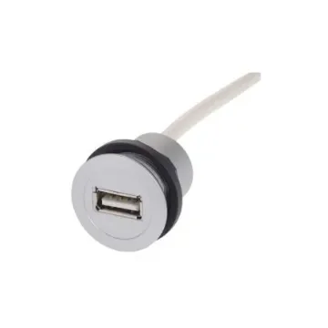 HARTING Straight, Socket Type USB-A 2 IP20 USB Connector - 09 45 452 1925 product image
