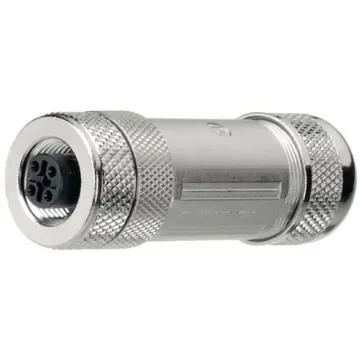 Lumberg Industrial Circular Connectors, 5 Contacts, Cable Mount, M12 Connector, Socket, Female, IP67 - 0976 PFC 101 product image