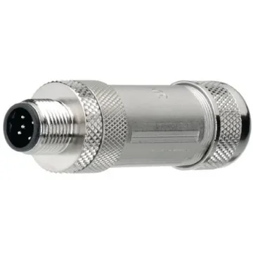 Lumberg Industrial Circular Connectors, 5 Contacts, Cable Mount, M12 Connector, Plug, Male, IP67 - 0976 PMC 101 product image