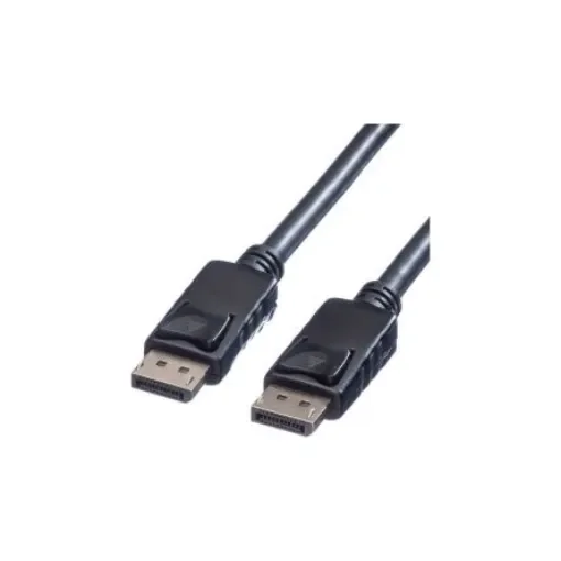 Roline Male DisplayPort to Male DisplayPort, PVC  Cable, 3840 x 2160pixels, 7.5m - 11.04.5604 product image