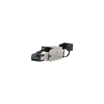 Metz Connect Plug Ethernet Connector, Cable Mount, Cat6a 1 Port - 130E405032-E product image