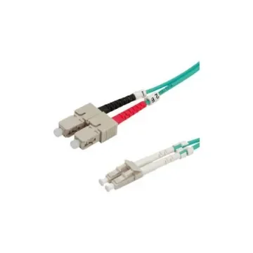 FO Cable 50/125ym OM3 cyan LC-SC, 3m - 21.15.8713 product image