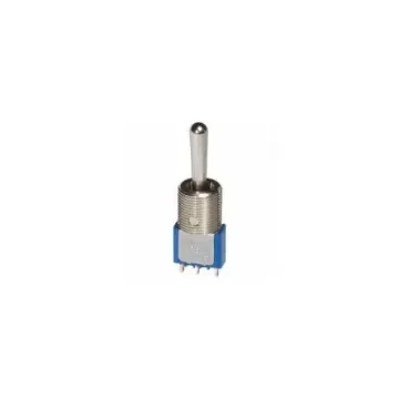 Toggle switch Thick Lever (On)-Off-(On) - 5637MAB product image