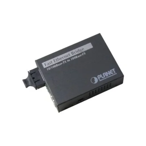Planet RJ45, SC Media Converter, Multi Mode, 10/100Mbit/s, Half/Full Duplex 2km - FT-802 product image