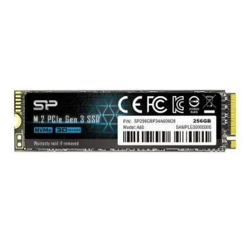 Silicon Power P34A60 M.2 (2280) 256 GB Internal SSD - SP256GBP34A60M28 product image