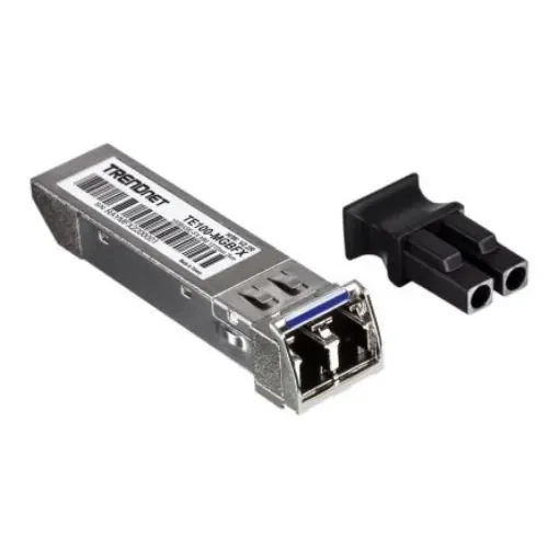 Trendnet TRENDnet Compatible Fibre Optic LC Duplex Female Multi Mode Transceiver Module, Full Duplex, 155Mbit/s - TE100-MGBFX product image