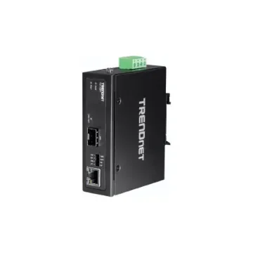 Trendnet RJ45, SFP Media Converter, 100/1000Mbit/s, Half/Full Duplex 80km - TI-F11SFP product image