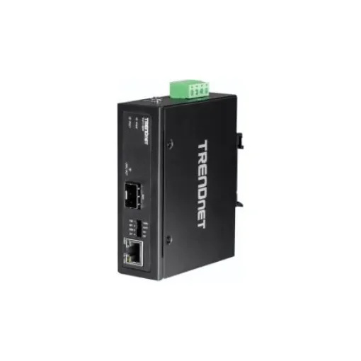 Trendnet RJ45, SFP Media Converter, 100/1000Mbit/s, Half/Full Duplex 80km - TI-F11SFP product image
