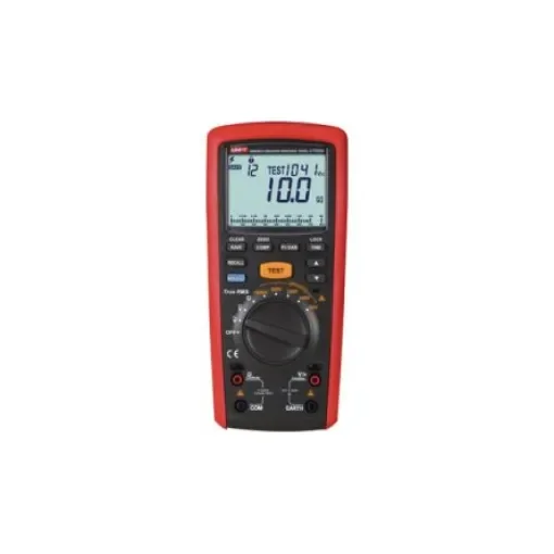 UNI-T UT505A Insulation Tester, 6V ac/dc Min, 6V ac/dc Max, 20GO Max, CAT III 1 kV product image