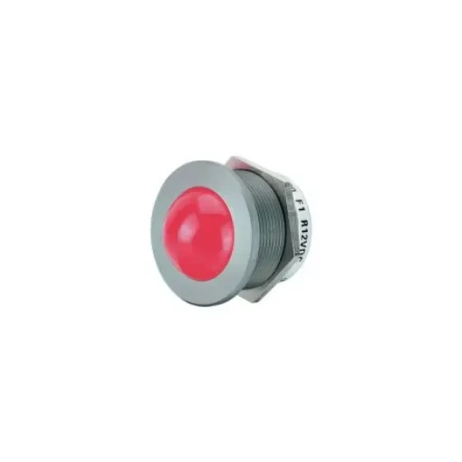 W. Schmid WSF Series Red Panel LED, 24V dc, 25mm Mounting Hole Size, IP67 - WSF30F1C24DAP product image