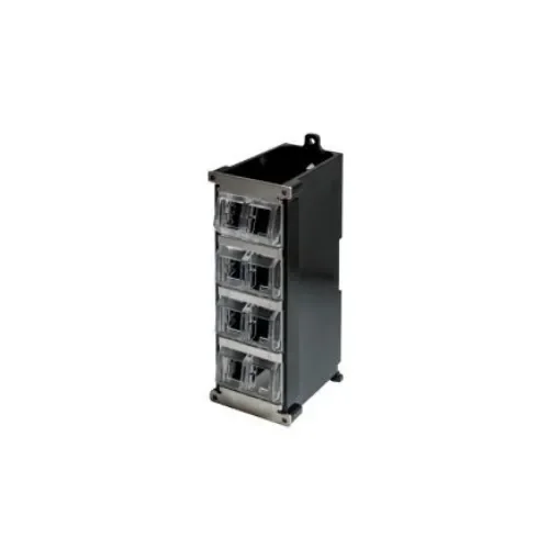 TUK Limited XDIN8 Series 8 Port RJ Patch Panel UTP Black product image