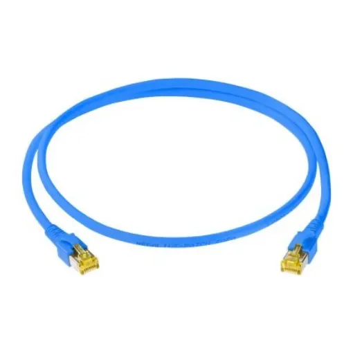 Leoni Kerpen, 3m Cat6a, Blue RJ45 to Male RJ45 Male, S/FTP, Terminated PVC Sheath - LKD 9AB2 6048 0000 product image