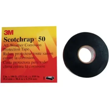 3M Black Polyvinyl Chloride Electrical Tape, 51mm x 30m - 7000005811 product image